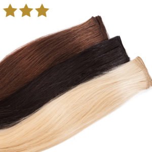 Hair Extensions Premium in braun, schwarz und blond