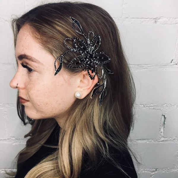 Haarspange Flora