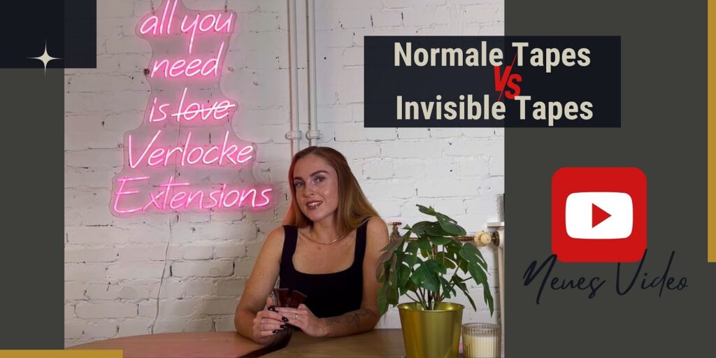 Normale Tapes vs Invisible Tapes