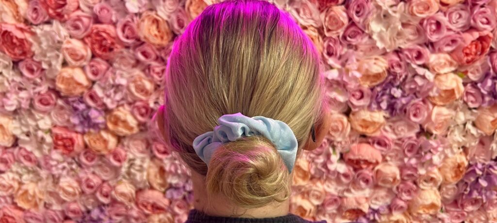 Dutt Scrunchie Frisur