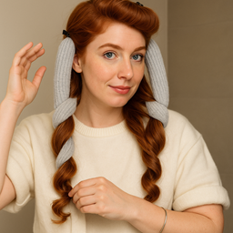 Locken mit Socken machen