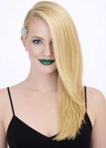 Seitlicher Sleek Look