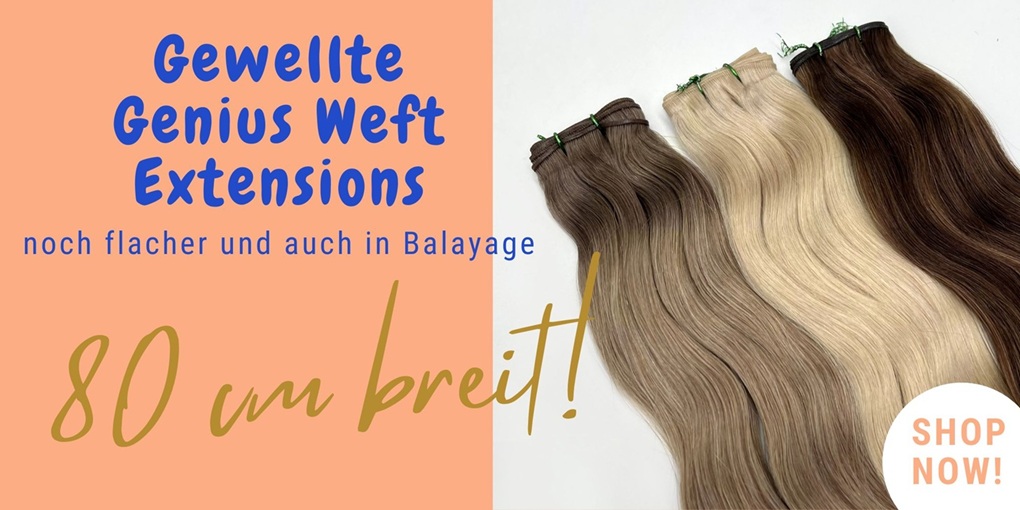 Genius Weft Extensions gewellt