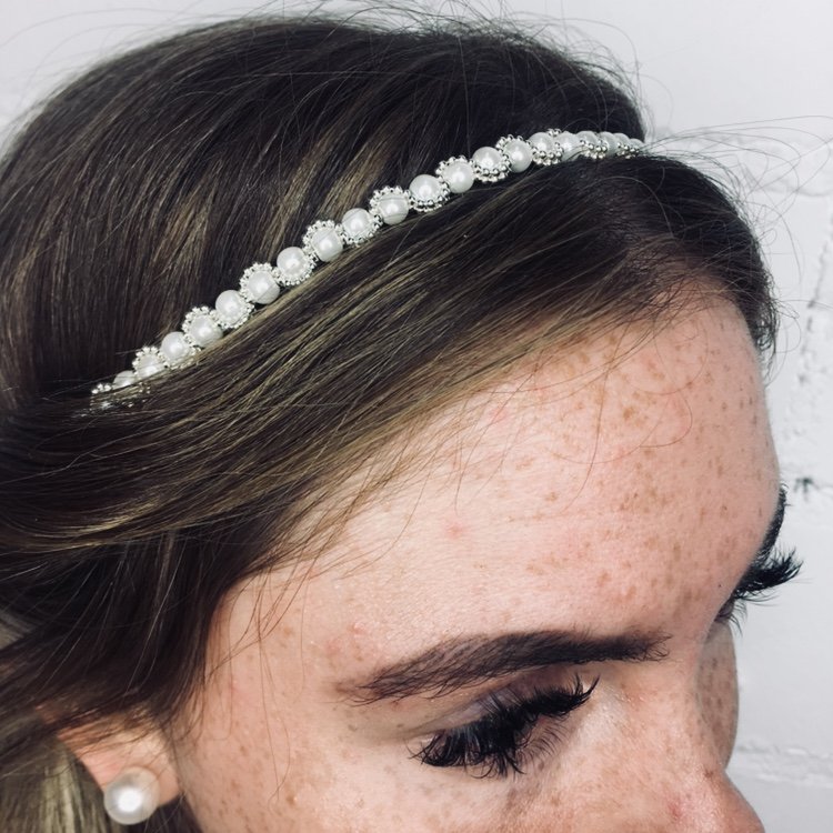 Haarband Boho Pearl