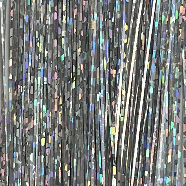 glitter silver