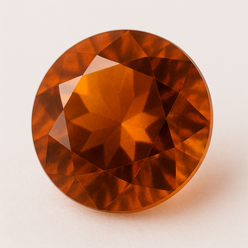orange crystal