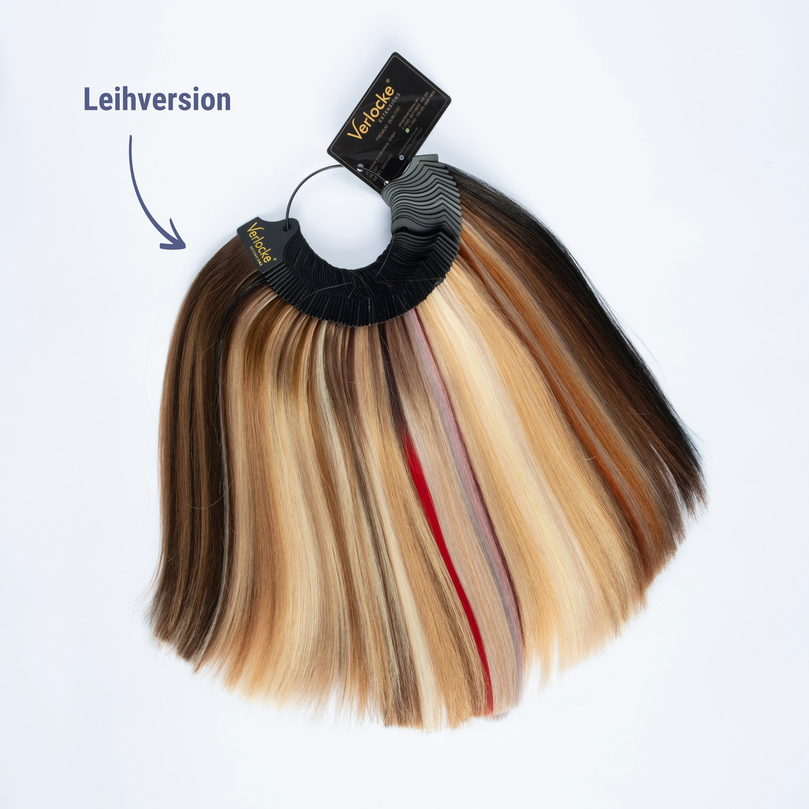 Farbring Premium Echthaar