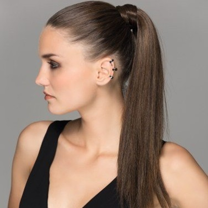 Pferdeschwanz (Ponytail) glatt