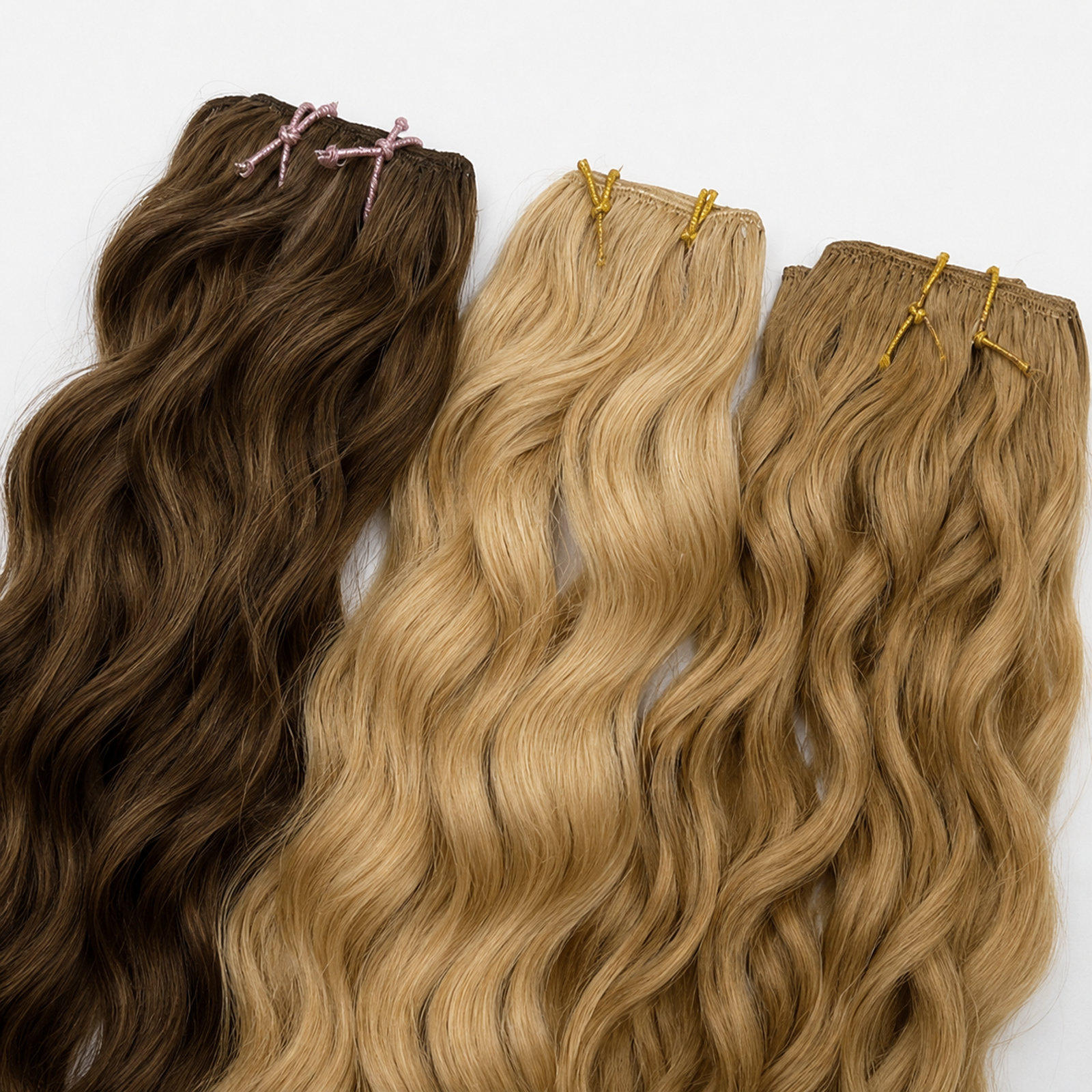 Clip In Extensions gewellt Premium 