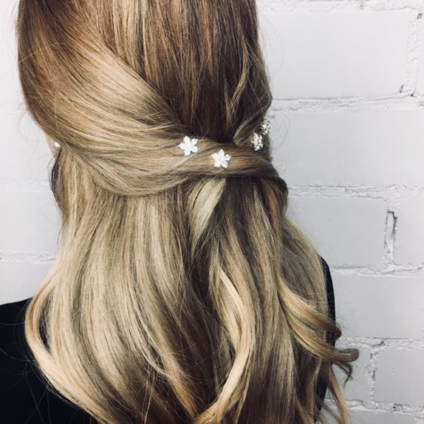Curlie Flower 4er