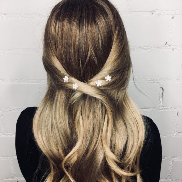 Curlie Flower 4er