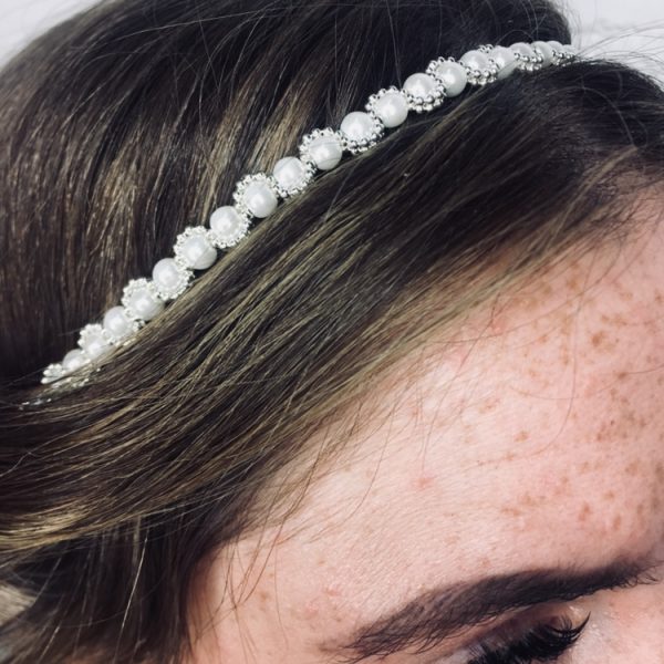 Haarband Boho Pearl