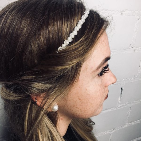 Haarband Boho Pearl